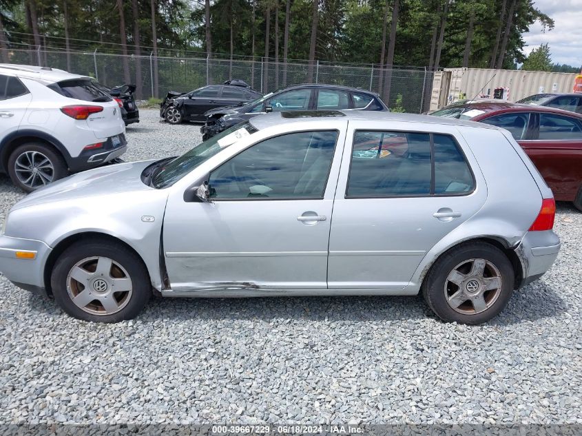 2001 Volkswagen Golf Gls Tdi VIN: 9BWGP61J514073143 Lot: 39667229