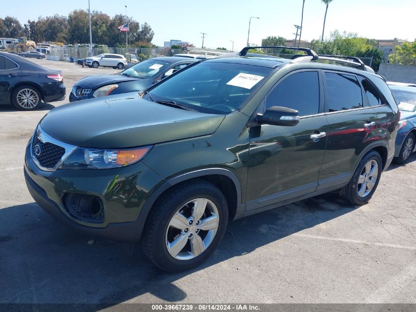 2012 Kia Sorento Ex V6 VIN: 5XYKU4A25CG246125 Lot: 39667239