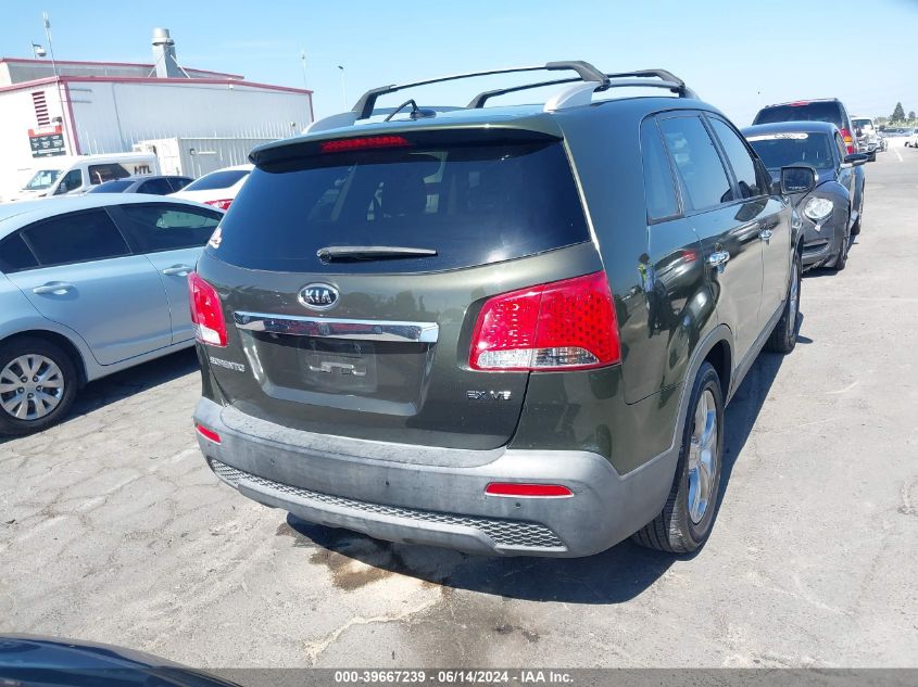 2012 Kia Sorento Ex V6 VIN: 5XYKU4A25CG246125 Lot: 39667239