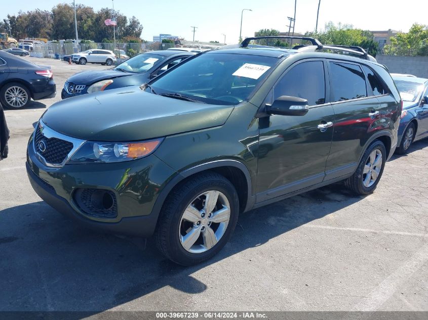 2012 Kia Sorento Ex V6 VIN: 5XYKU4A25CG246125 Lot: 39667239