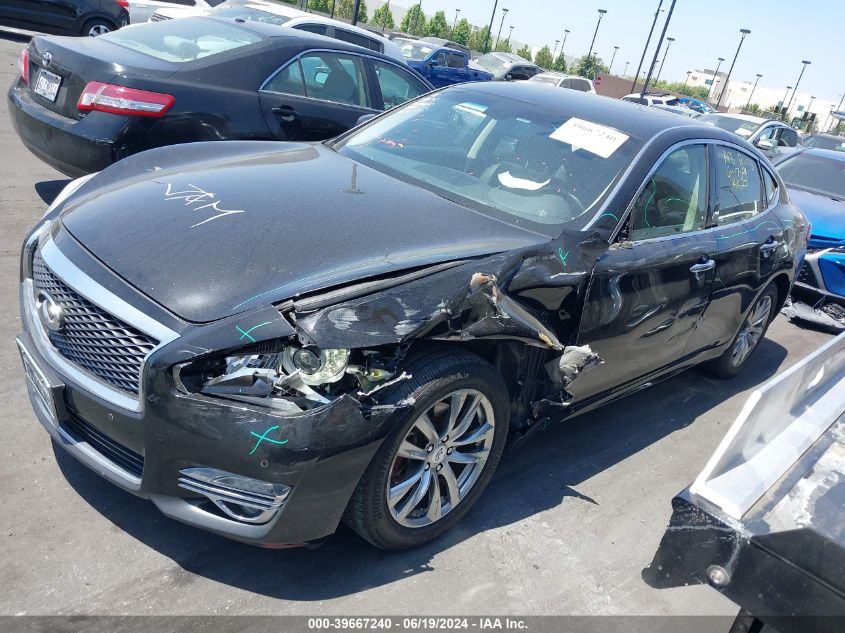 2015 Infiniti Q70 3.7 VIN: JN1BY1APXFM540723 Lot: 39667240