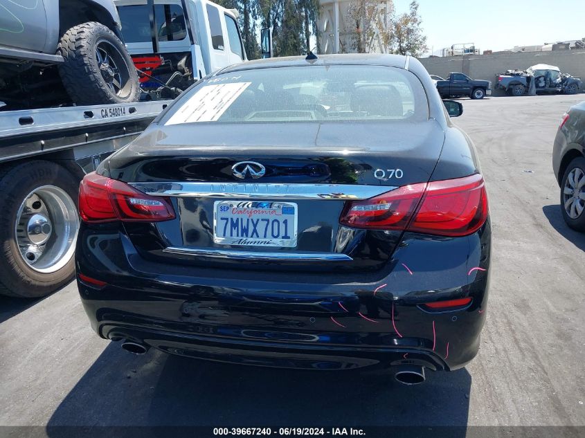 2015 Infiniti Q70 3.7 VIN: JN1BY1APXFM540723 Lot: 39667240