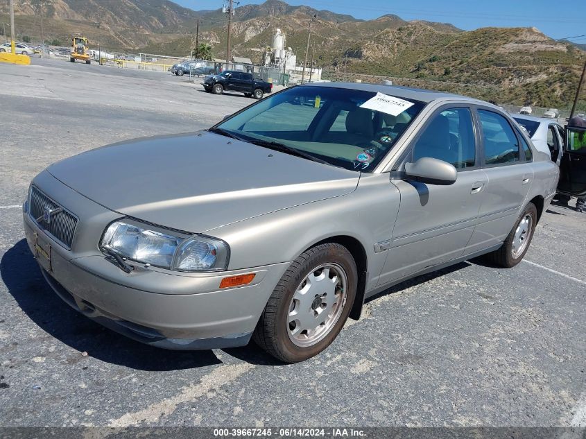 2002 Volvo S80 2.9 VIN: YV1TS92D821278891 Lot: 39667245