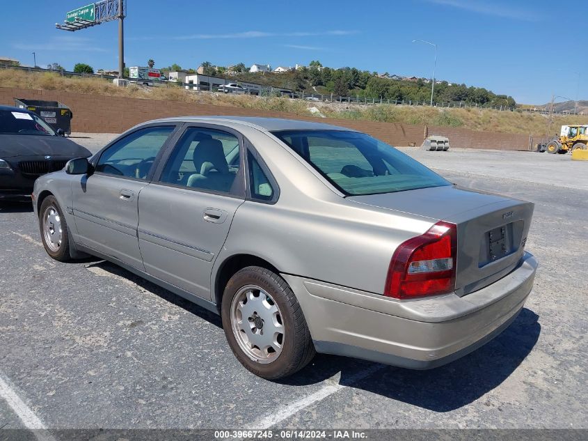 2002 Volvo S80 2.9 VIN: YV1TS92D821278891 Lot: 39667245