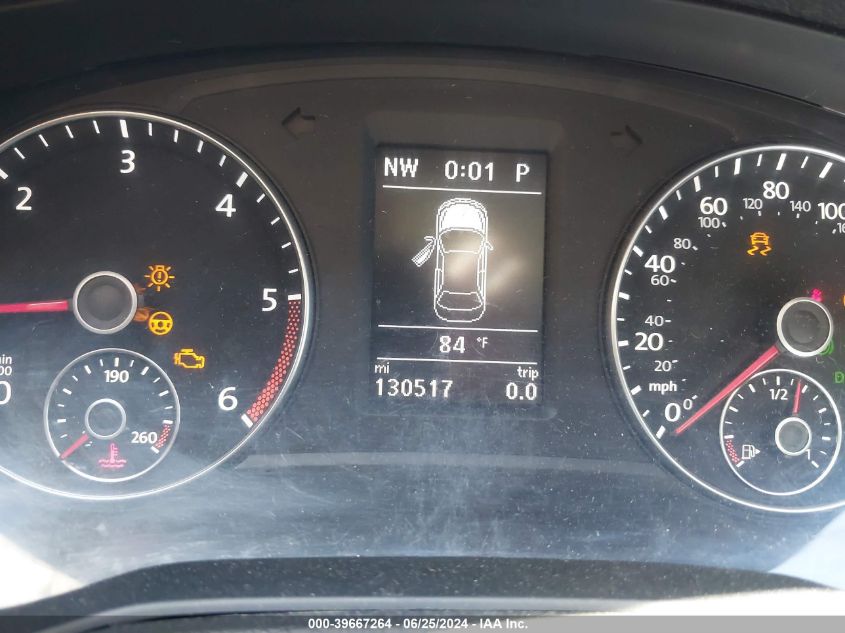 2015 Volkswagen Passat 2.0L Tdi Se VIN: 1VWBV7A30FC088211 Lot: 39667264