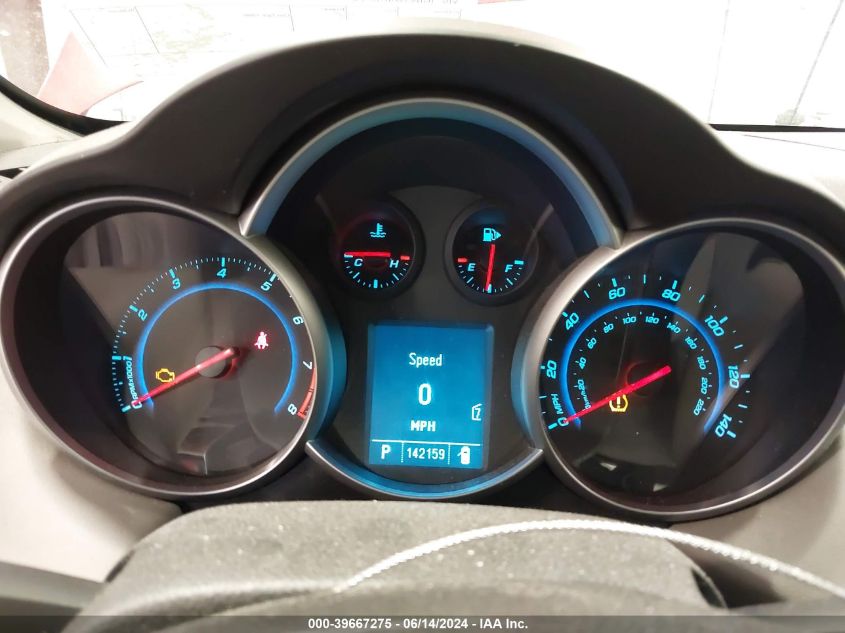 2011 Chevrolet Cruze 1Lt VIN: 1G1PF5S93B7165498 Lot: 39667275