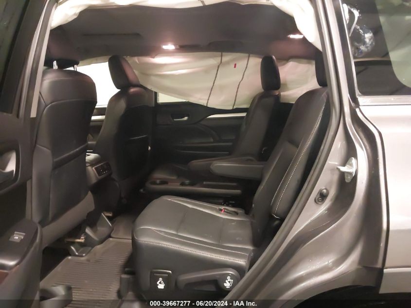 2016 Toyota Highlander Xle V6 VIN: 5TDJKRFH3GS273330 Lot: 39667277