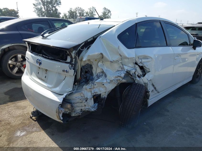 2015 Toyota Prius Two VIN: JTDKN3DUXF0469131 Lot: 39667279