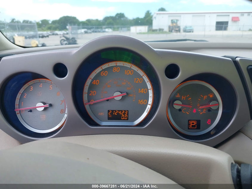 2007 Nissan Murano Sl VIN: JN8AZ08T27W507907 Lot: 39667281