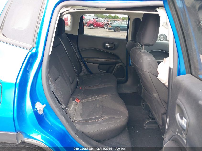 2017 Jeep New Compass Sport 4X4 VIN: 3C4NJDAB2HT647203 Lot: 39667284