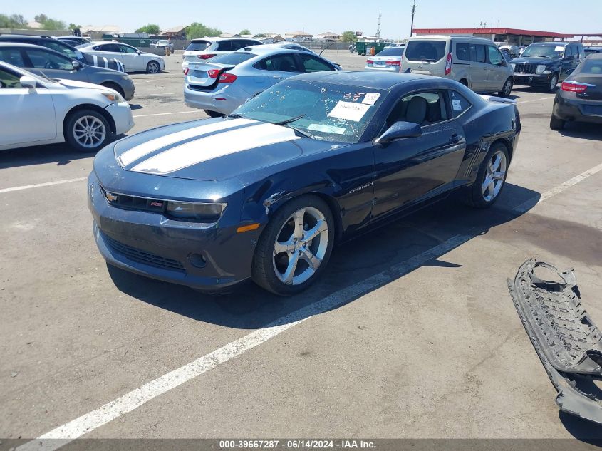 2015 Chevrolet Camaro 1Lt VIN: 2G1FD1E37F9262466 Lot: 39667287