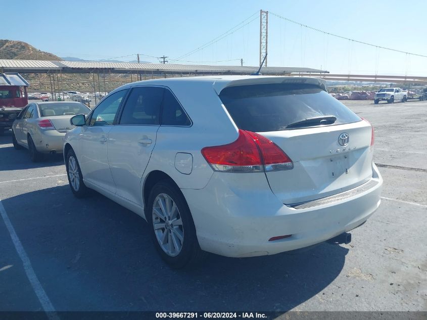 2010 Toyota Venza VIN: 4T3ZA3BB7AU035989 Lot: 39667291