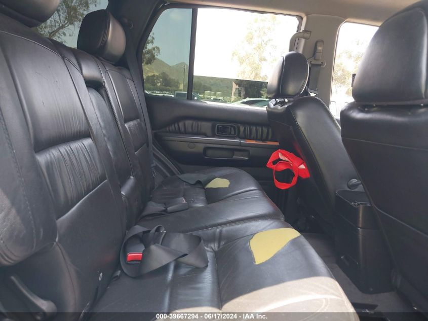 2003 Infiniti Qx4 Luxury VIN: JNRDR09X63W251632 Lot: 39667294