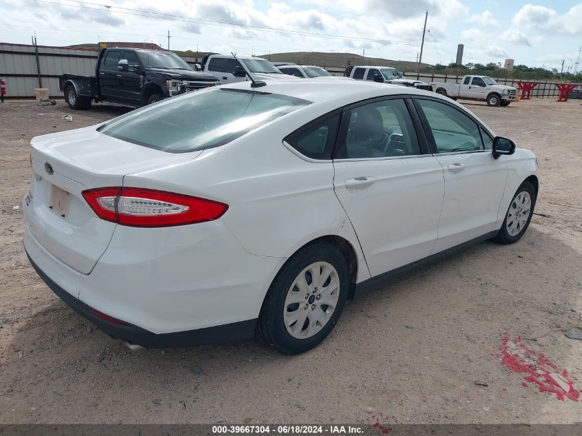 2014 FORD FUSION S - 3FA6P0G71ER355278