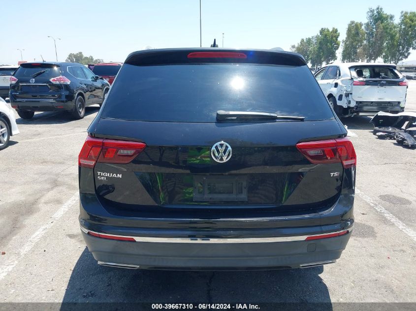 2018 Volkswagen Tiguan 2.0T Se/2.0T Sel VIN: 3VV3B7AXXJM007856 Lot: 39667310