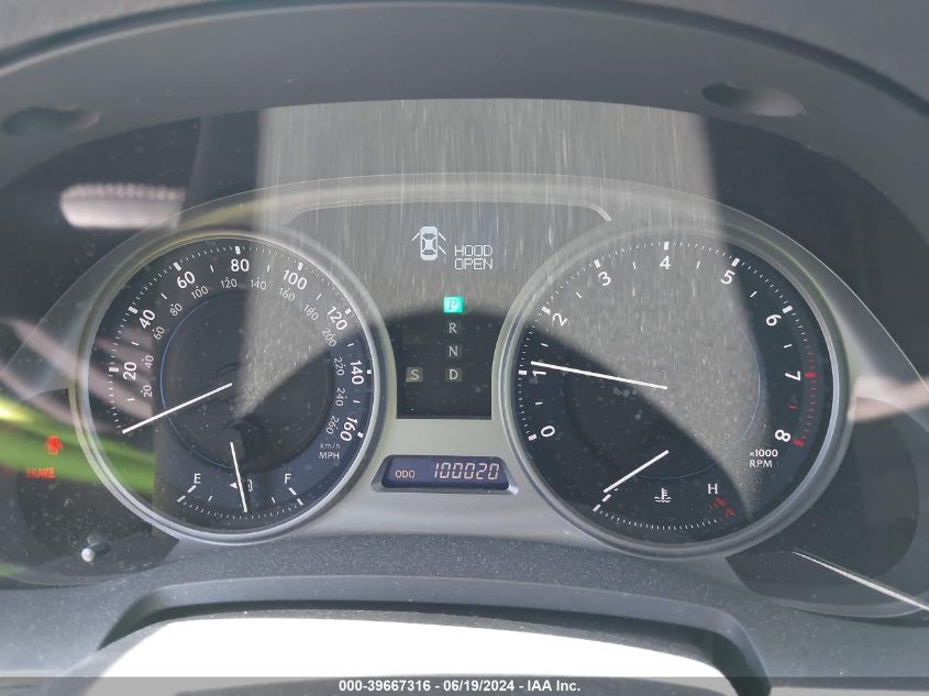 2009 Lexus Is 250 VIN: JTHBK262995105478 Lot: 39667316