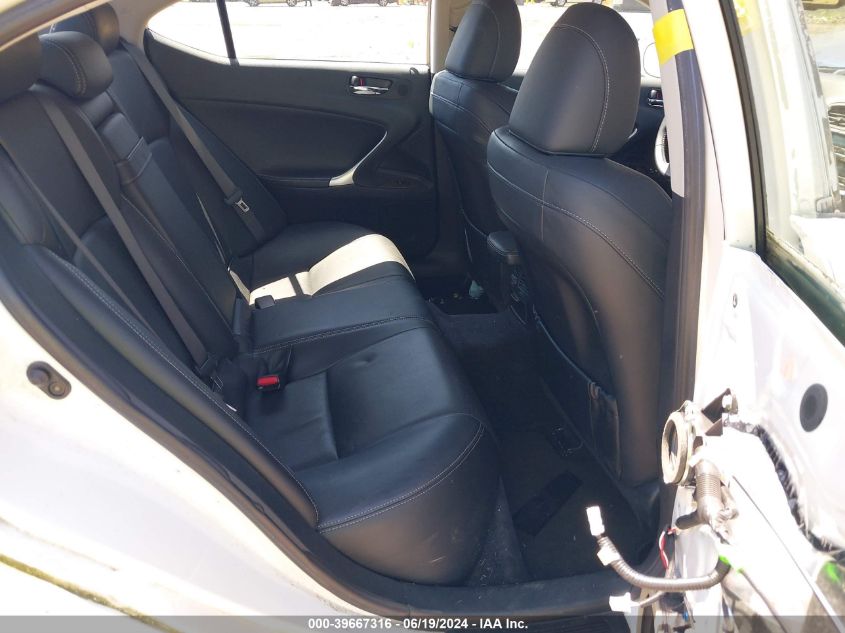 2009 Lexus Is 250 VIN: JTHBK262995105478 Lot: 39667316