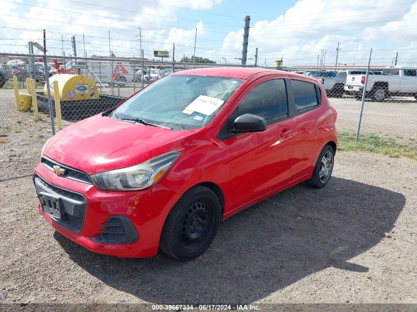 2016 Chevrolet Spark Ls Cvt VIN: KL8CB6SA4GC558340 Lot: 39667334