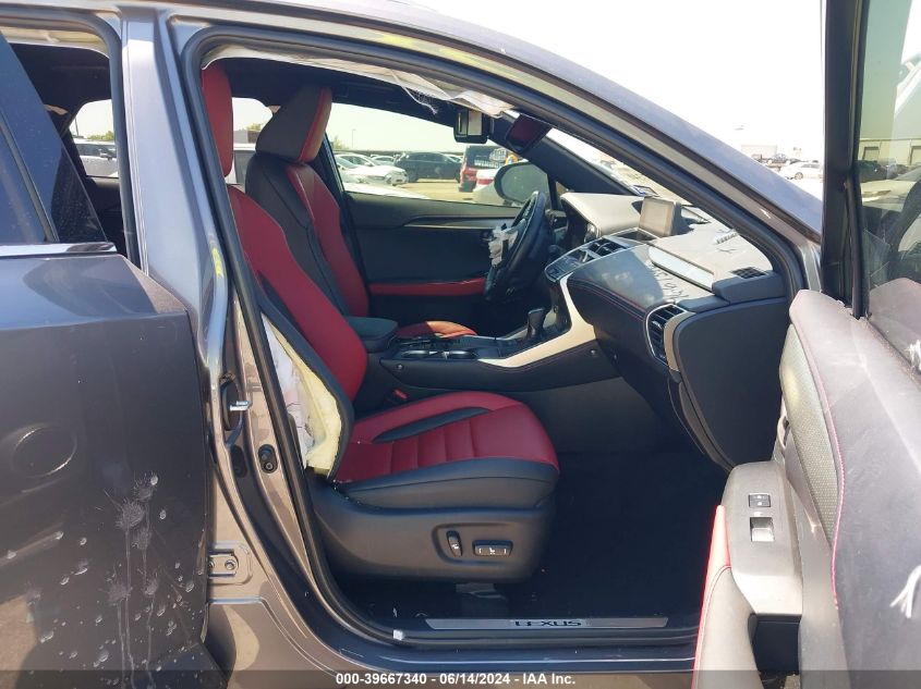 VIN JTJSARBZ4M2199017 2021 LEXUS NX 300 F SPORT