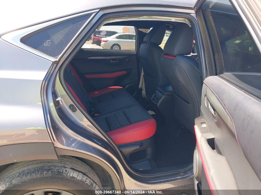 VIN JTJSARBZ4M2199017 2021 LEXUS NX 300 F SPORT