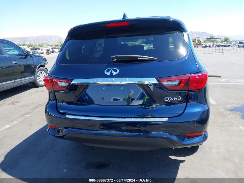 2020 Infiniti Qx60 Luxe VIN: 5N1DL0MN5LC512995 Lot: 39667372