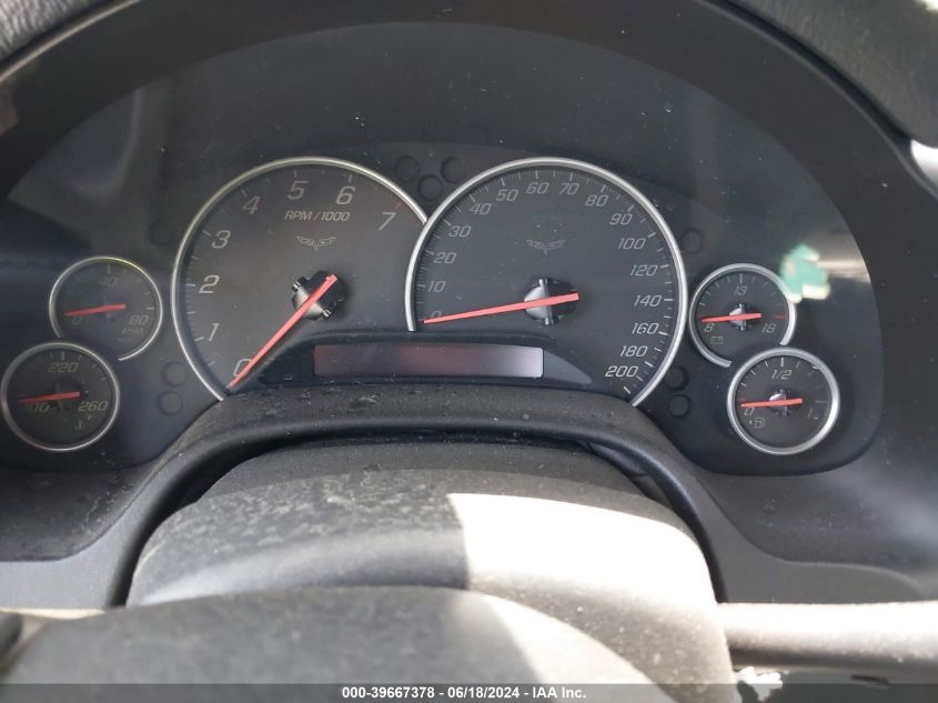 2005 Chevrolet Corvette VIN: 1G1YY24U955107488 Lot: 39667378