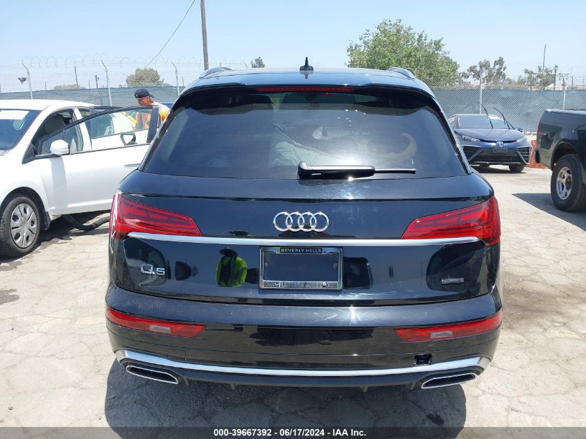 2023 Audi Q5 Premium 45 Tfsi S Line Quattro VIN: WA1GAAFYXP2097165 Lot: 39667392