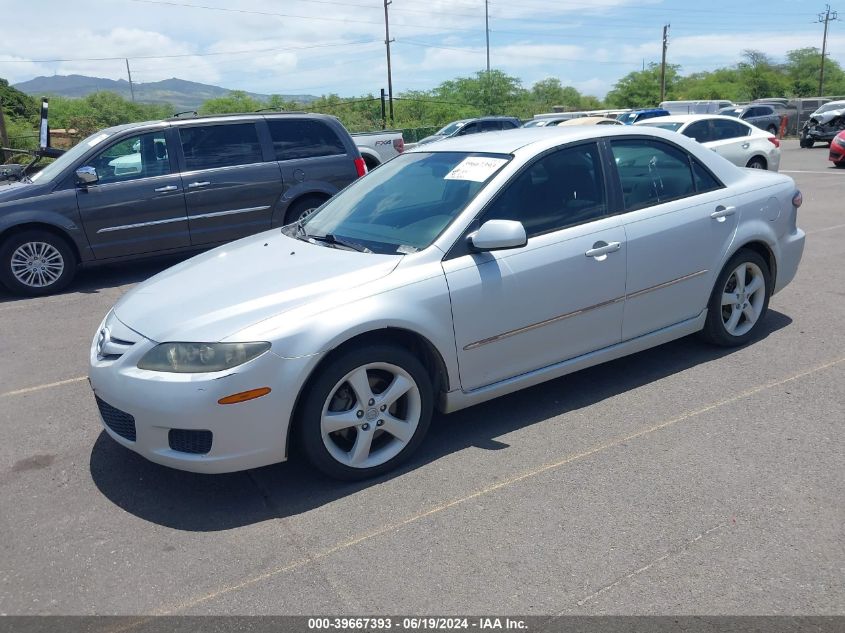 2007 Mazda Mazda6 I Sport Ve VIN: 1YVHP80C975M45030 Lot: 39667393