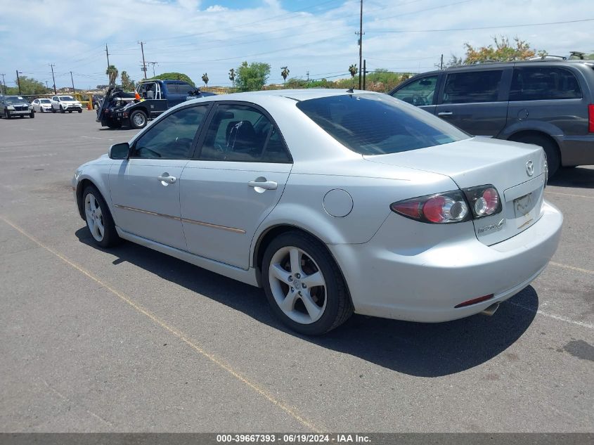 2007 Mazda Mazda6 I Sport Ve VIN: 1YVHP80C975M45030 Lot: 39667393