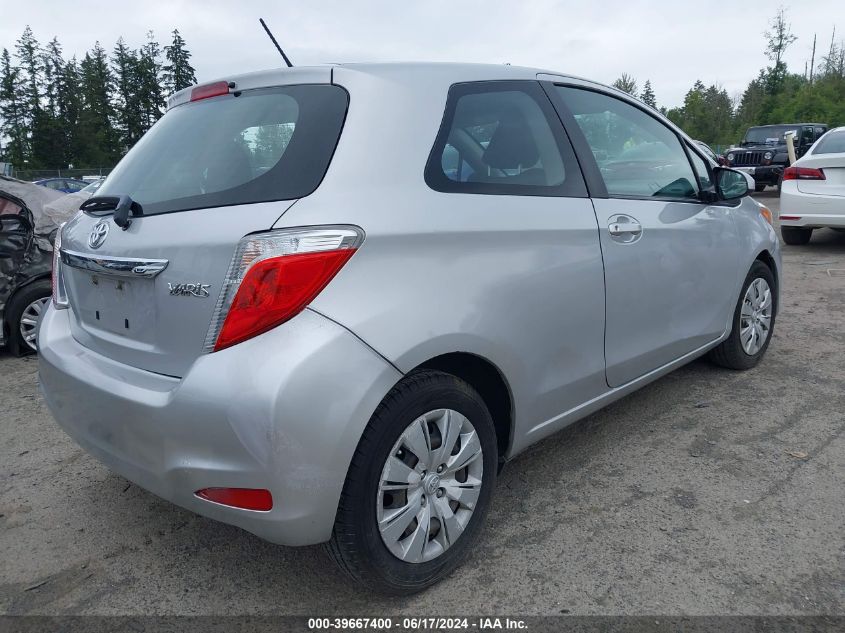 2014 Toyota Yaris L (Tmmf Plant) VIN: VNKJTUD34EA007582 Lot: 39667400