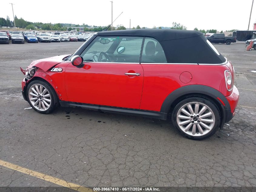 2011 Mini Cooper S VIN: WMWZP3C53BTX82675 Lot: 39667410