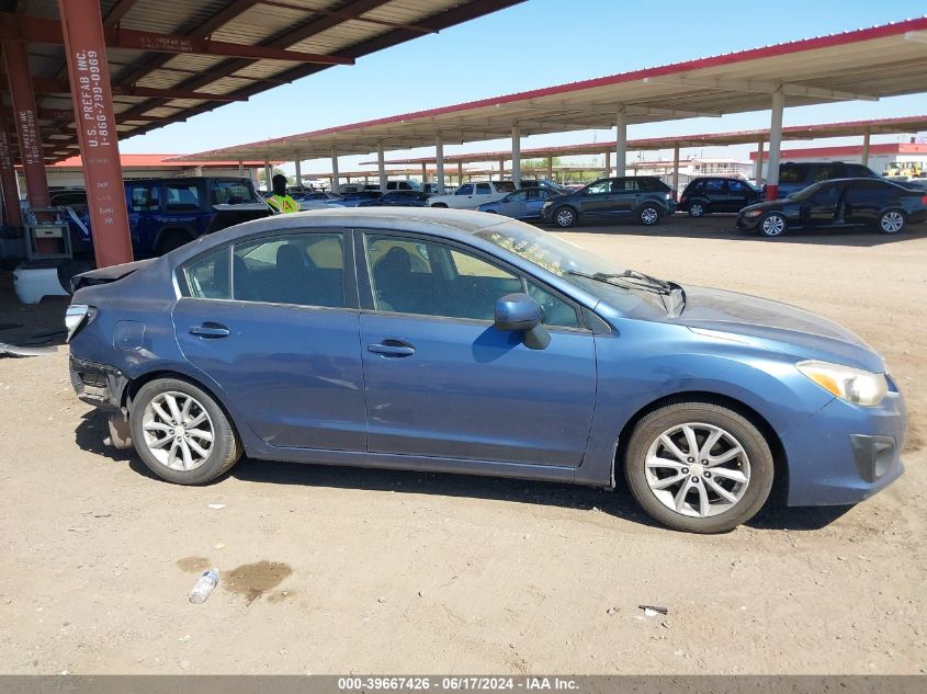 2012 Subaru Impreza Premium VIN: JF1GJAB6XCH022361 Lot: 39667426