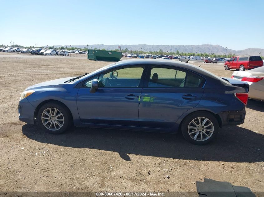 2012 Subaru Impreza Premium VIN: JF1GJAB6XCH022361 Lot: 39667426