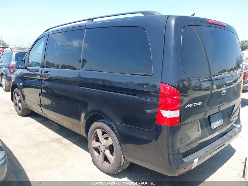 2016 Mercedes-Benz Metris VIN: WD4PG2EE1G3161403 Lot: 39667428