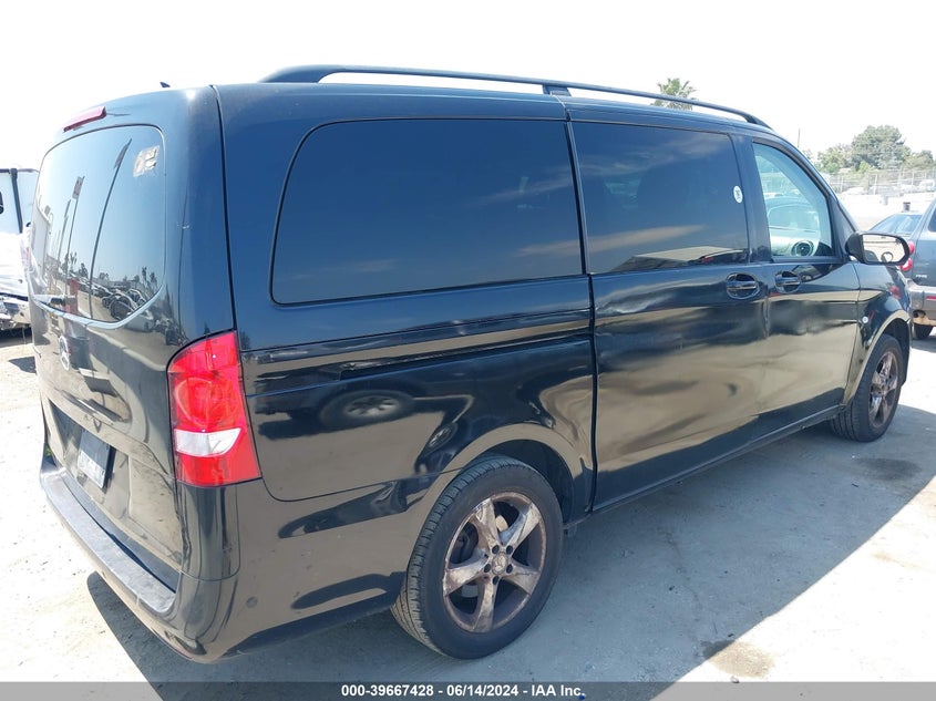 2016 Mercedes-Benz Metris VIN: WD4PG2EE1G3161403 Lot: 39667428