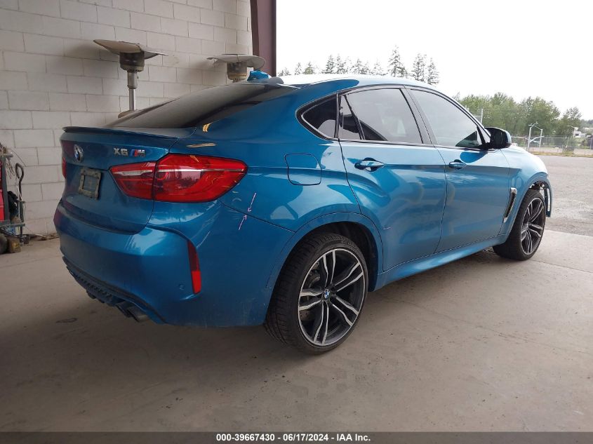 VIN 5YMKW8C55F0G93874 2015 BMW X6, X6 M no.4