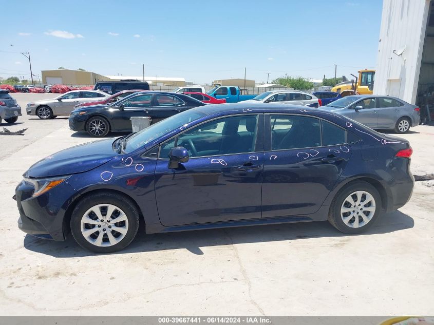 2023 Toyota Corolla Le VIN: 5YFB4MDE3PP021323 Lot: 39667441