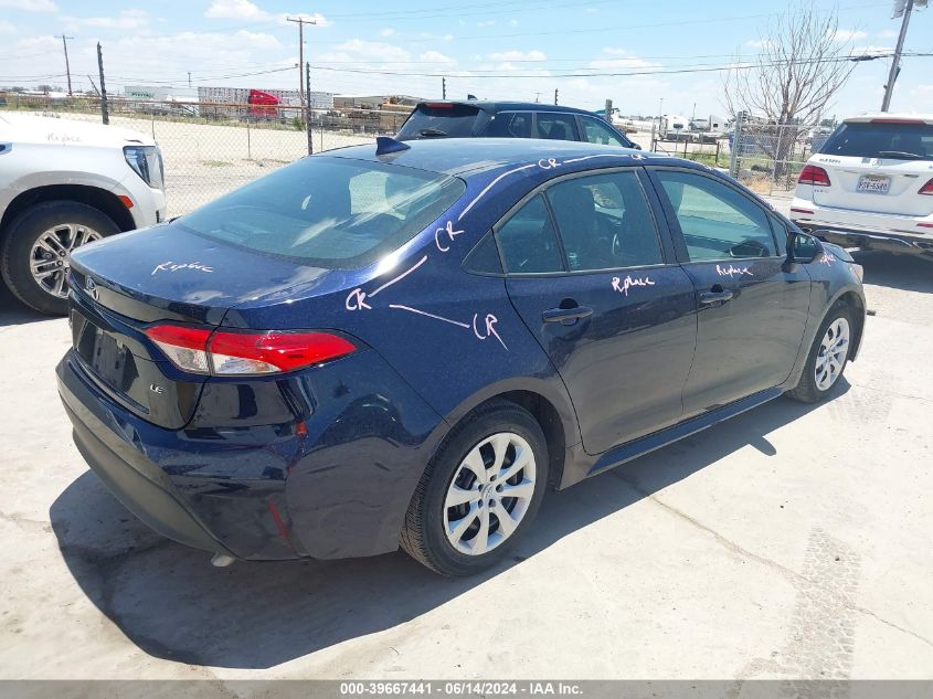 2023 Toyota Corolla Le VIN: 5YFB4MDE3PP021323 Lot: 39667441