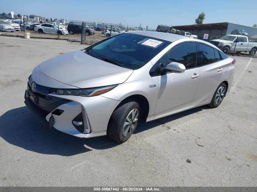 2018 Toyota Prius Prime Advanced VIN: JTDKARFP9J3093535 Lot: 39667442