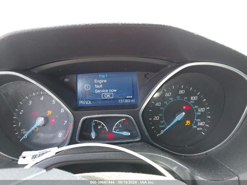 2014 Ford Focus Se VIN: 1FADP3K24EL363880 Lot: 39667444