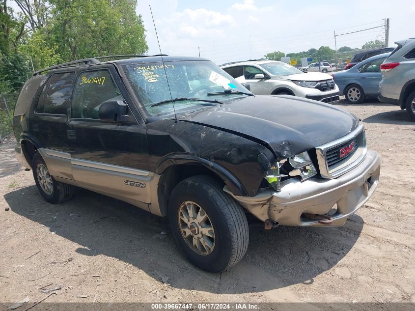 2001 GMC Jimmy Slt VIN: 1GKDT13W212152998 Lot: 39667447