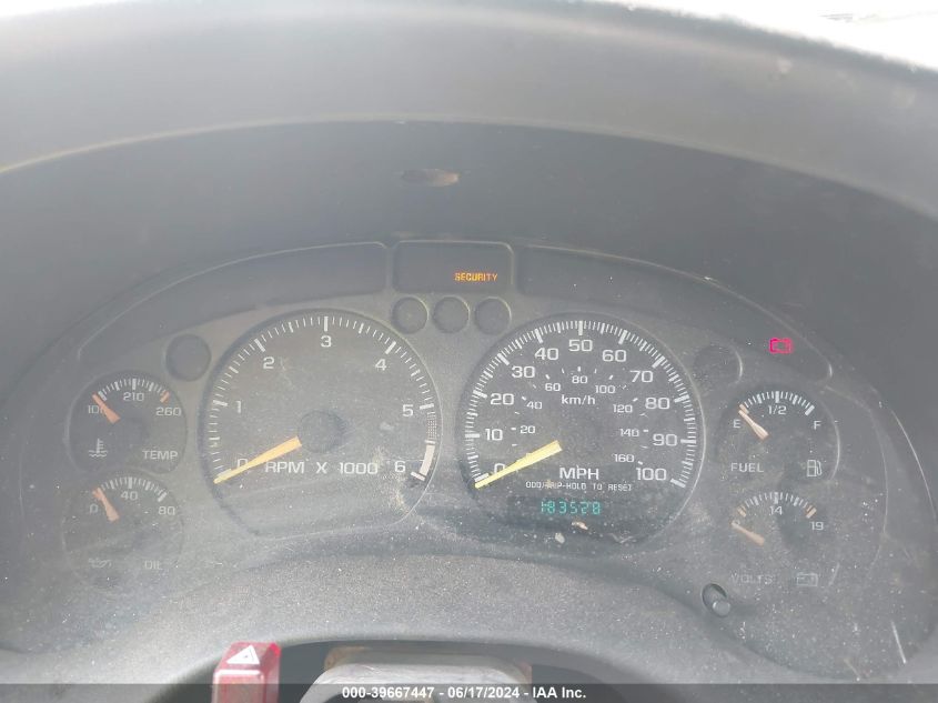 2001 GMC Jimmy Slt VIN: 1GKDT13W212152998 Lot: 39667447