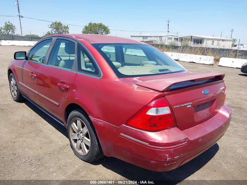2005 Ford Five Hundred Sel VIN: 1FAHP27145G118209 Lot: 39667461