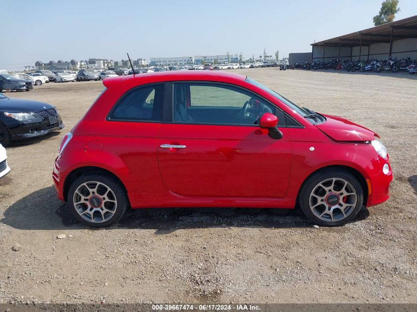 2012 Fiat 500 Sport VIN: 3C3CFFBRXCT211468 Lot: 39667474