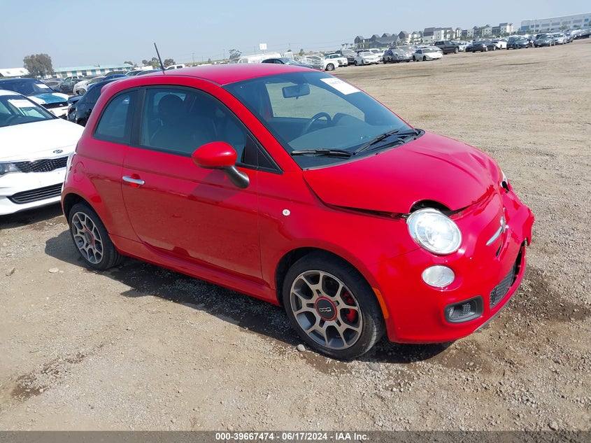 2012 Fiat 500 Sport VIN: 3C3CFFBRXCT211468 Lot: 39667474