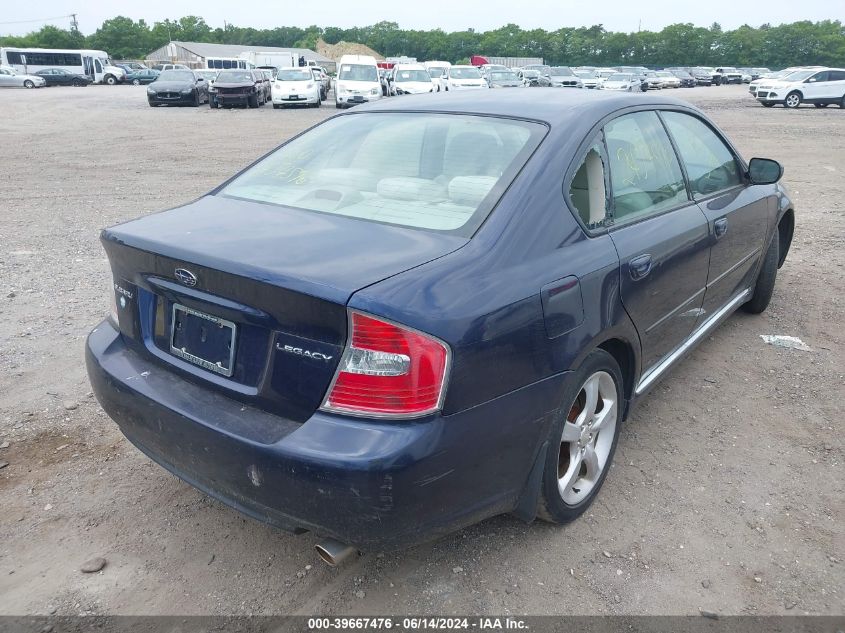 4S3BL626867205909 2006 Subaru Legacy 2.5I/2.5I Limited