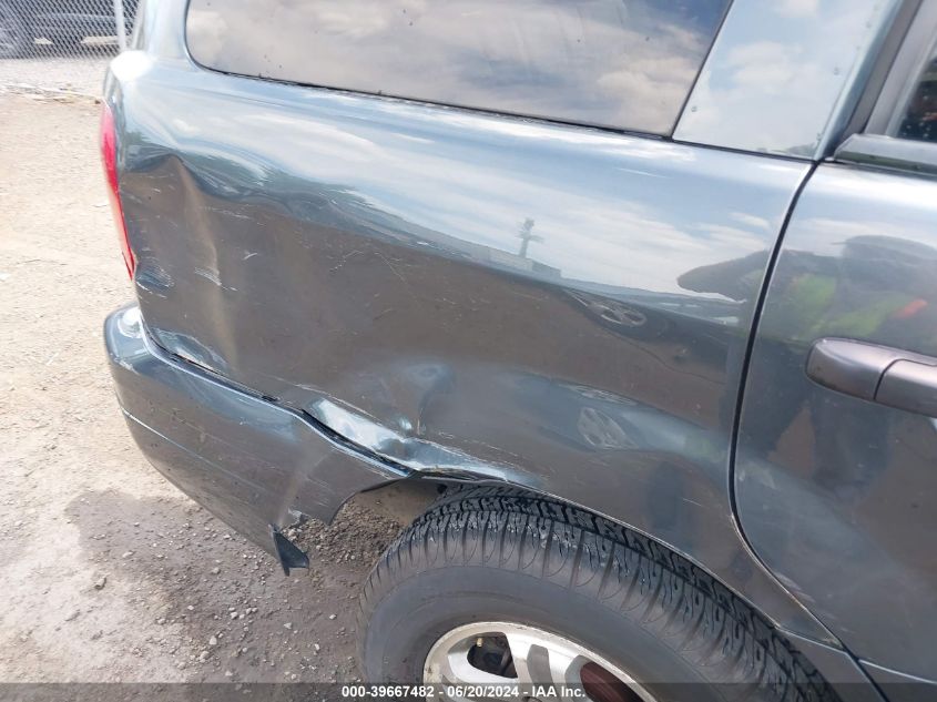 2004 Honda Pilot Ex-L VIN: 2HKYF18694H518262 Lot: 39667482