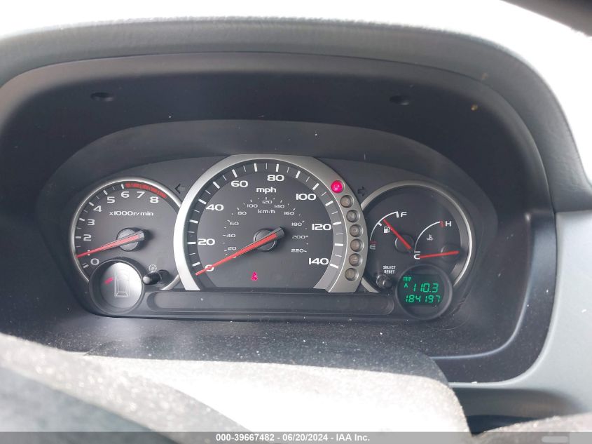 2004 Honda Pilot Ex-L VIN: 2HKYF18694H518262 Lot: 39667482