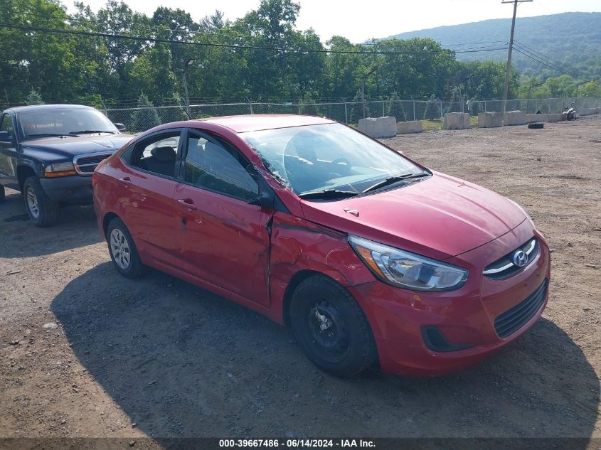 2016 Hyundai Accent Se VIN: KMHCT4AE0GU968779 Lot: 39667486