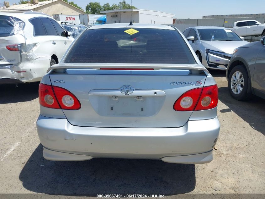 2008 Toyota Corolla S VIN: 1NXBR30EX8Z022020 Lot: 39667491